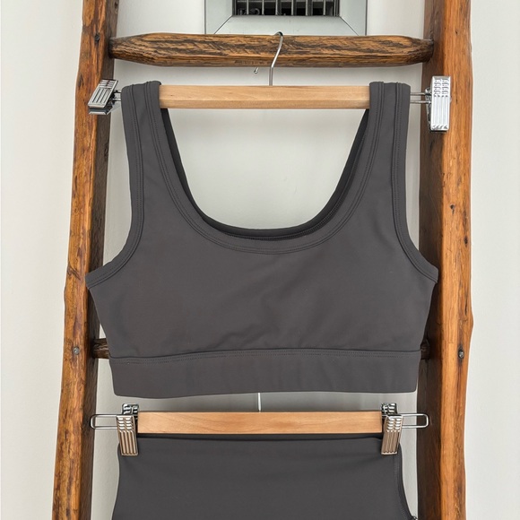 Azur Fit Dove Grey Classic Activewear Set, Size Small - Picture 3 of 8